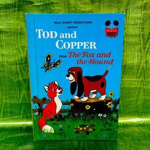 Disney's 1981 Tod and Copper Blue Book